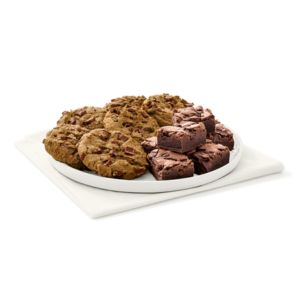 Brownie Cookie and Fudge Tray