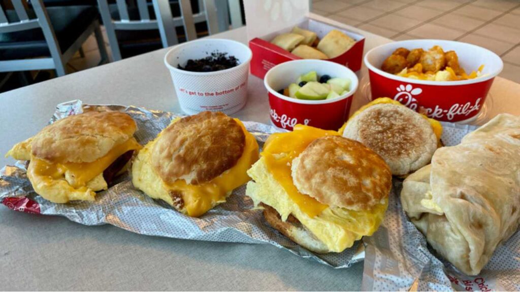 Chick Fil A Breakfast Menu Items