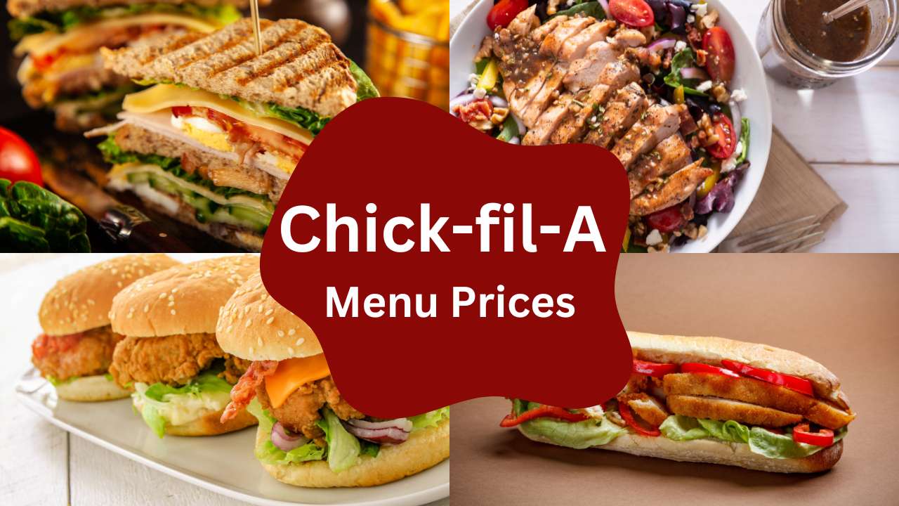 Chick-fil-A Menu with prices